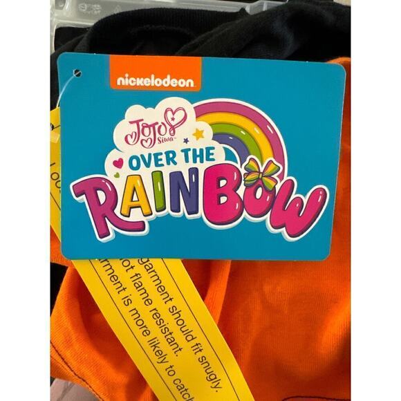 Nickelodeon JoJo Siwa Halloween Pajama Set Girls 4T Cotton Puppy Bow NWT - Picture 7 of 8